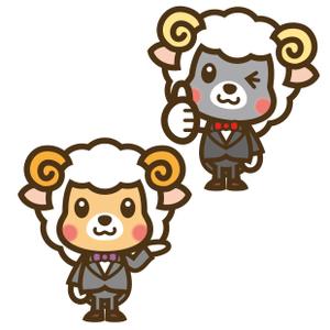 THE_watanabakery (the_watanabakery)さんの羊の執事 iコンシェル的なキャラクターデザインへの提案