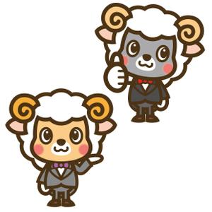 THE_watanabakery (the_watanabakery)さんの羊の執事 iコンシェル的なキャラクターデザインへの提案