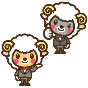 THE_watanabakery (the_watanabakery)さんの羊の執事 iコンシェル的なキャラクターデザインへの提案