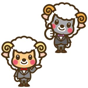 THE_watanabakery (the_watanabakery)さんの羊の執事 iコンシェル的なキャラクターデザインへの提案