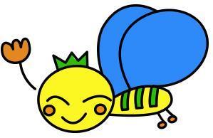 安川　和恵 (kazu-e)さんのハチのキャラクターデザインへの提案