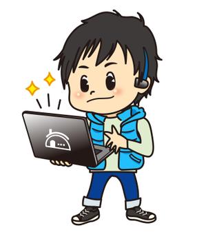 kuninkaさんの【ブログ用ゆるキャライラスト】【元画像データあり】への提案