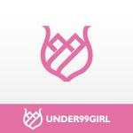 株式会社ティル (scheme-t)さんのゴルフアパレルブランド「under 99 gｉｒｌ」のワンポイントロゴ制作への提案