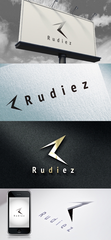k_31 (katsu31)さんの編集スタジオ「Rudiez」ロゴへの提案