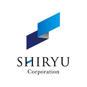 Kobayashi "I" Design Studio (KIDS) (sumi-coba)さんの「SHIRYU Corporation （デザイン合わなければCorporationは無くても大丈夫です）」のロゴ作成への提案