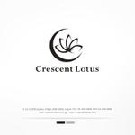 H-Design (yahhidy)さんのメンズアパレルショップサイト　「CESCENT LOTUS」のロゴへの提案