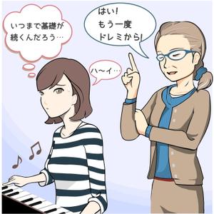 E.crayon (yuuuuuu_ecolibra)さんのイラスト１枚１５万円。コンペ終了後、長期・大型契約。女性らしい、ヨーロピアンなイラストへの変更。への提案