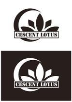 nerosdesign (nerosdesign)さんのメンズアパレルショップサイト　「CESCENT LOTUS」のロゴへの提案