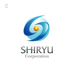 miru-design (miruku)さんの「SHIRYU Corporation （デザイン合わなければCorporationは無くても大丈夫です）」のロゴ作成への提案