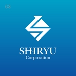 miru-design (miruku)さんの「SHIRYU Corporation （デザイン合わなければCorporationは無くても大丈夫です）」のロゴ作成への提案