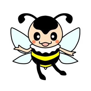irohacya (irohacya)さんのハチのキャラクターデザインへの提案