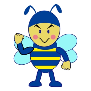 クジョウ (yui00)さんのハチのキャラクターデザインへの提案