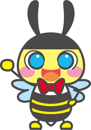 loveinko (loveinko)さんのハチのキャラクターデザインへの提案