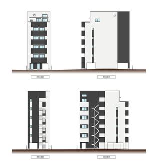 yamaguchi (yamakenlab)さんのマンションの外壁カラーコーディネートへの提案