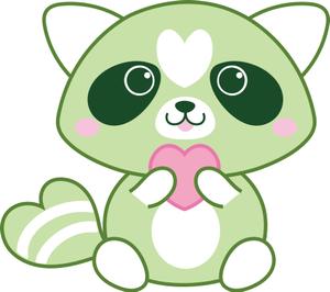 うまき ちえり (umaki_ka)さんのあらいぐまのキャラクターデザインへの提案