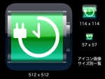 SiromyuさんのiPhoneアプリのアイコン制作 : 電池予報への提案