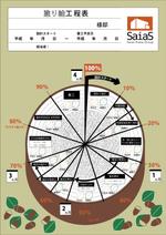 e-design_designさんの住宅設計進捗　ぬり絵工程表　インフォグラフィック作成への提案