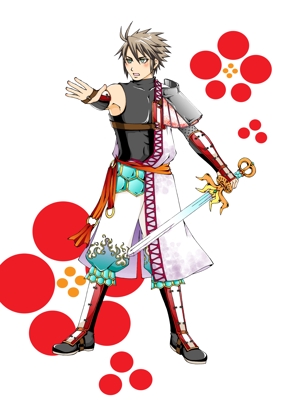 翠川和恵衣 (midorikawa1009)さんのイケメン武将のキャラクターデザインへの提案