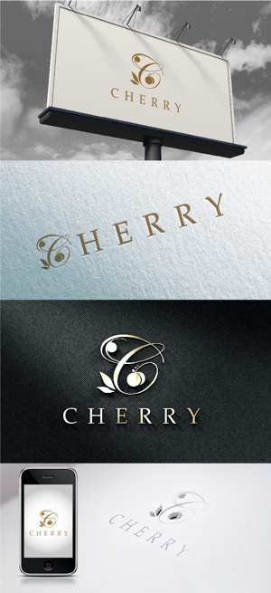 k_31 (katsu31)さんのホストクラブ「CHERRY」のロゴ制作依頼（Bar）への提案
