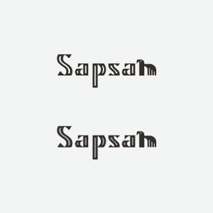 ha-ruu (ha-ruu)さんのアパレルショップサイト「Sapsan」のロゴデザインへの提案