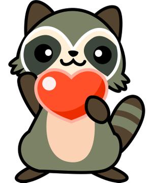巻子 ()さんのあらいぐまのキャラクターデザインへの提案