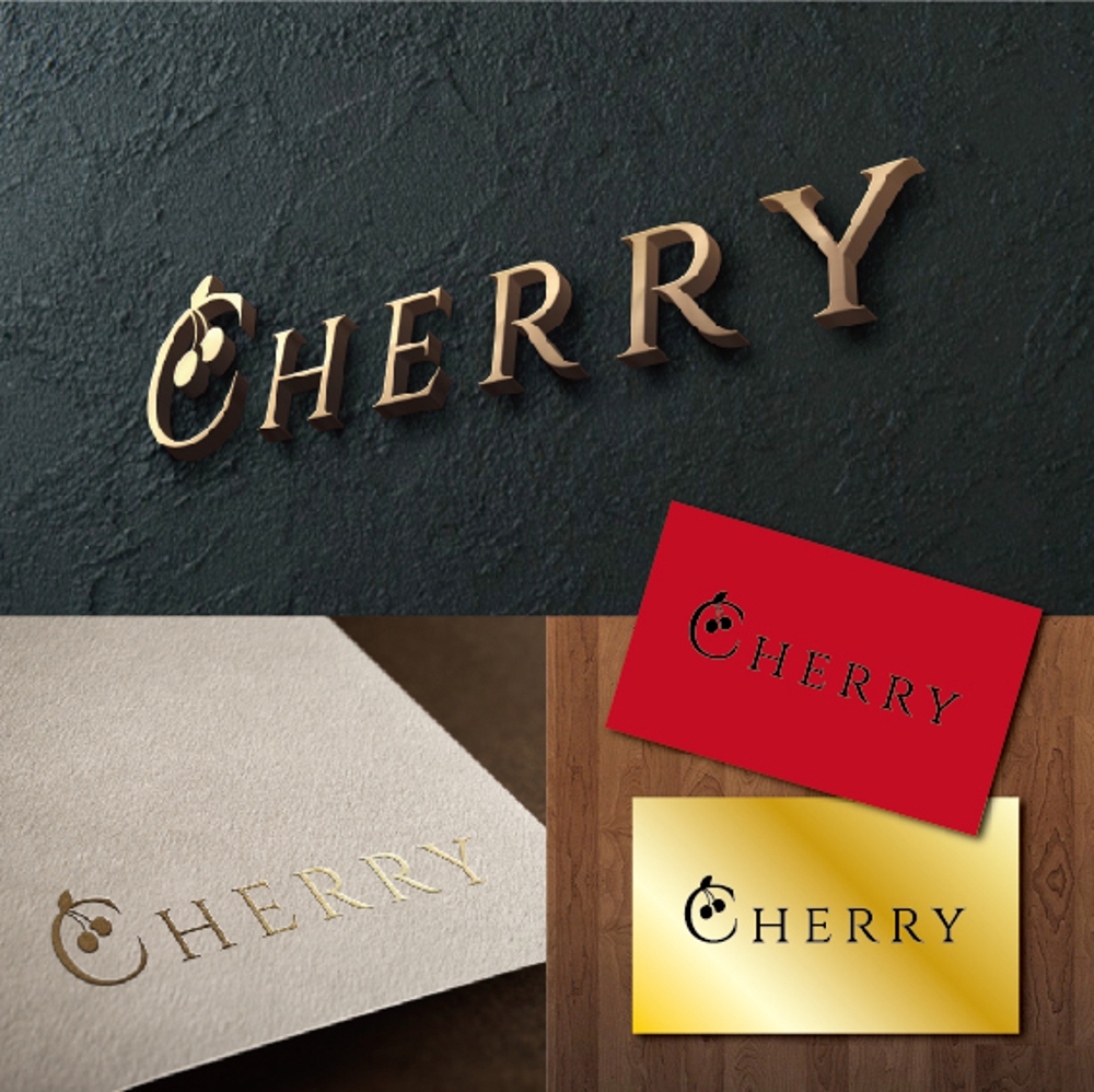 ホストクラブ「CHERRY」のロゴ制作依頼（Bar）