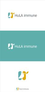 chpt.z (chapterzen)さんの大学発バイオベンチャー　「HuLA immune Inc.」のロゴへの提案