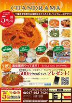 makotoiwata19840303さんのインドカレー店の宣伝と、冷凍カレー通販サイトの宣伝用チラシへの提案