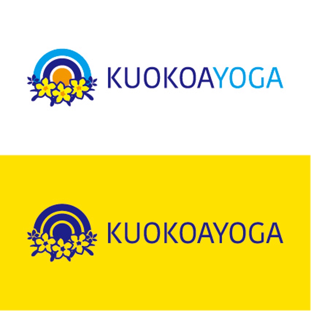 宮古島にオープン予定のヨガスタジオ　「KUOKOAYOGA」のロゴ