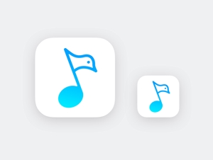Product Icon Studio (Hiroki_N)さんの音楽アプリ（iOS）のアイコンデザインへの提案