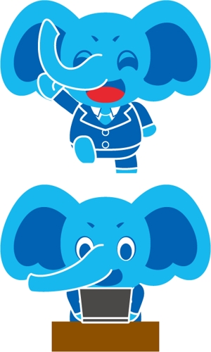 loveinko (loveinko)さんのゾウをモチーフにした士業事務所のキャラクターデザインへの提案