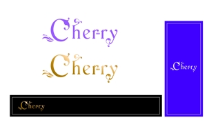 mid2000 (mid2000)さんのホストクラブ「CHERRY」のロゴ制作依頼（Bar）への提案