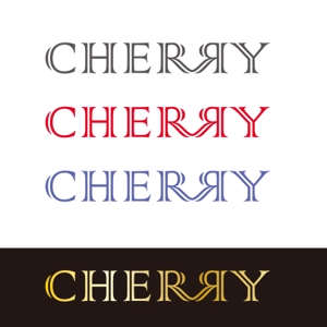 twoway (twoway)さんのホストクラブ「CHERRY」のロゴ制作依頼（Bar）への提案