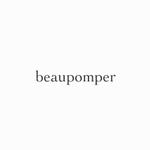 designdesign (designdesign)さんのアパレルブランド「beaupomper」(フランス語で美しく華やかな人の意※造語)立ち上げのためのロゴへの提案