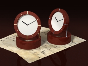N’annex (kota04)さんの木製置き時計のデザインへの提案
