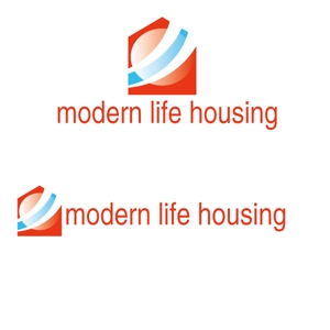 vDesign (isimoti02)さんの建築会社　「㈱モダンライフ　ハウジング」のロゴへの提案