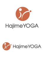 なべちゃん (YoshiakiWatanabe)さんのヨガスタジオ「Hajime YOGA」のロゴへの提案