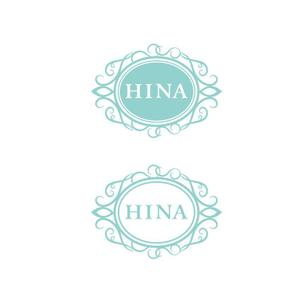 さんの「生き方」の上に反映される占いサロン【HINA】のロゴへの提案