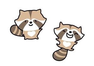 marukei (marukei)さんのあらいぐまのキャラクターデザインへの提案
