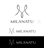 ama design summit (amateurdesignsummit)さんの化粧品ブランド「MILANATU」のロゴへの提案