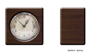 KONA2　 (kona2)さんの木製置き時計のデザインへの提案