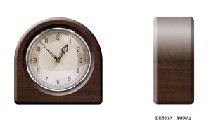 KONA2　 (kona2)さんの木製置き時計のデザインへの提案