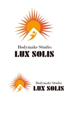 malon7さんのプライベートジム、レンタルスペース「bodymakestudio lux solis」のロゴへの提案