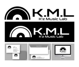 King_J (king_j)さんの架空のレコード会社「K.M.L」のロゴへの提案