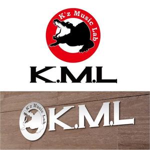 j-design (j-design)さんの架空のレコード会社「K.M.L」のロゴへの提案