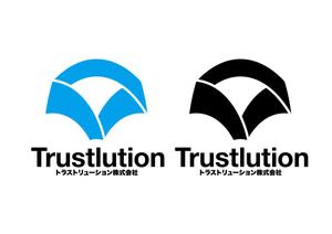 日和屋 hiyoriya (shibazakura)さんの社名のロゴ「トラストリューション株式会社」のロゴへの提案