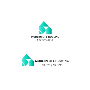 yuDD ()さんの建築会社　「㈱モダンライフ　ハウジング」のロゴへの提案
