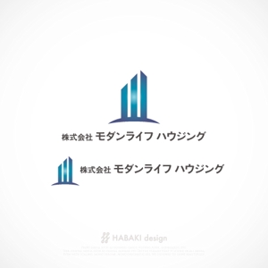 HABAKIdesign (hirokiabe58)さんの建築会社　「㈱モダンライフ　ハウジング」のロゴへの提案