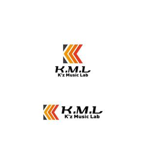 Yolozu (Yolozu)さんの架空のレコード会社「K.M.L」のロゴへの提案