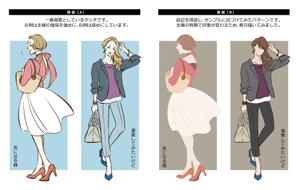 ＦＵＫＵ (ttsskk)さんのイラスト１枚１５万円。コンペ終了後、長期・大型契約。女性らしい、ヨーロピアンなイラストへの変更。への提案